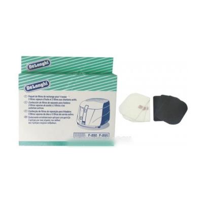 Kit Filtres De 3 Huiles, 3 Charbons Et 3 Vapeurs Pour Friteuse Delonghi