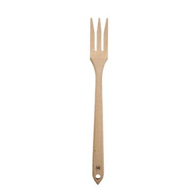 Fourchette 30 cm en bois - T&g Woodware - Beige - Bois