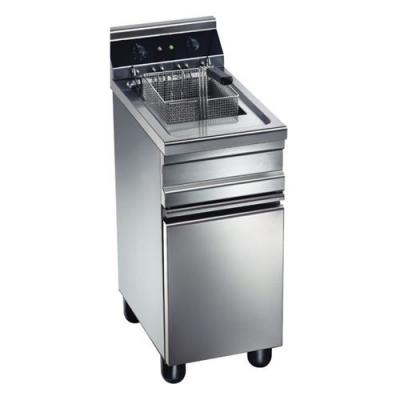 Friteuse &eacute;lectrique sur coffre 1 bac 20 litres 12 kW 