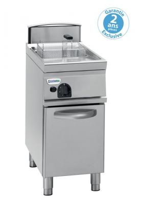 Friteuse Gaz avec Tuy&egrave;res Traversant la Cuve 13 Litres Gamme 700 