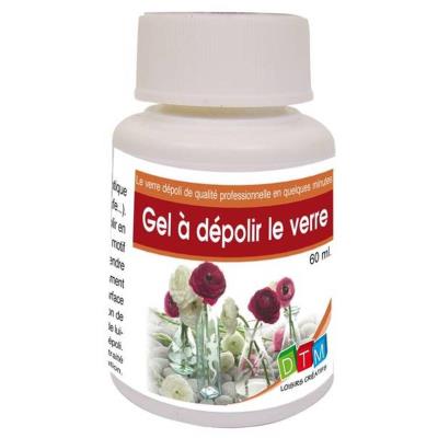 Gel &agrave; d&eacute;polir le verre - D&eacute;co sur verre