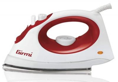 Girmi St01 - Fer &Agrave; Vapeur - Semelle : Inox - 1800 Watt - Blanc/Rouge