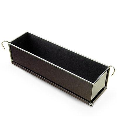 Moule m&eacute;tal anti-adh&eacute;rent - P&acirc;t&eacute; long uni 30x8 cm
