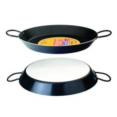Ibili Nero 42 Cm Paella Pan Argent&eacute;