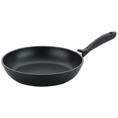 Po&ecirc;le Kerros en fonte d'aluminium avec rev&ecirc;tement antiadh&eacute;sif kela; 5 cm (H); noir; rond(e)