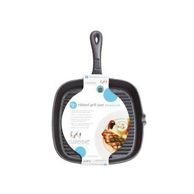 KitchenCraft - Po&ecirc;le &agrave; Griller en Fonte de Fer, Compatible Induction, 23 cm