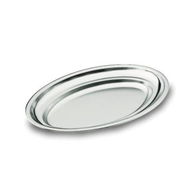 Plat ovale en inox Lacor 18/10 - 40 cm
