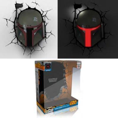Lampe d&eacute;corative Boba Fett Star Wars 3D Light