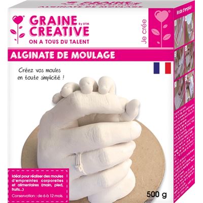 Masse de moulage alginate pour empreinte 500 g - graine cr&eacute;ative