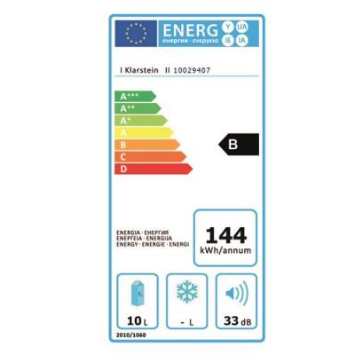 Frosty Mini frigo R&eacute;frig&eacute;rateur compact 10L 65W Classe A+ - noir