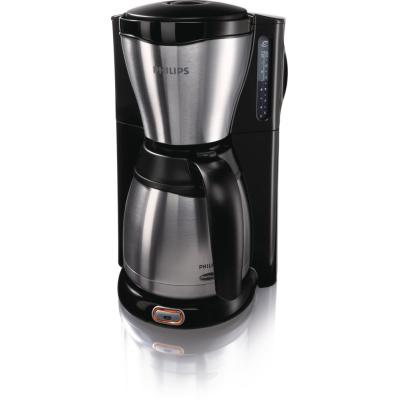 Cafeti&egrave;re PHILIPS HD 7546/20 - 15 tasses - M&eacute;tallique/noir - Compatible caf&eacute; moulu - Filtre
