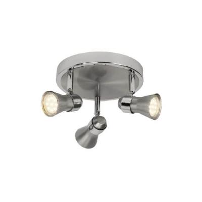 Plafonnier LED &agrave; 3 lumi&egrave;res Sanny