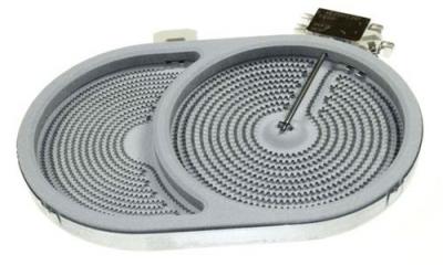 Plaque Halogene Avec Thermostat 170x265m Pour Cuisiniere - 5730464