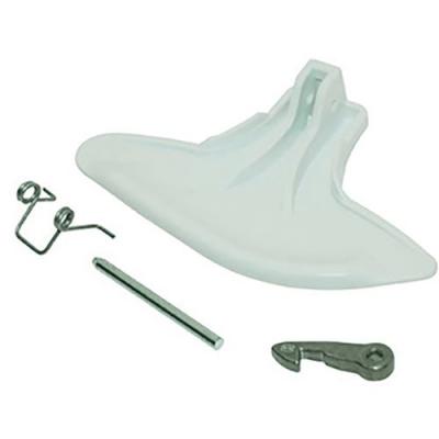 Poign&eacute;e lave-linge - INDESIT - Blanc - Compatible WHIRLPOOL - 0.05kg