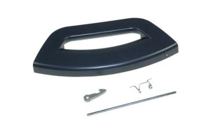 Kit poignee porte gris/noir ll chassis futura Whirlpool C00286151