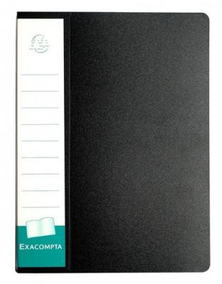 Porte Vues Exacompta polypropyl&egrave;ne 8/10e 120 Vues Noir