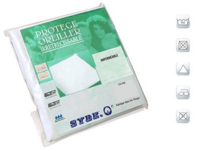 Prot&egrave;ge oreiller imperm&eacute;able coton contrecoll&eacute; c&eacute;line 65x65