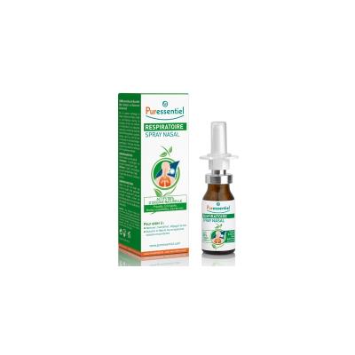 Puressentiel Respiratoire Spray Nasal Hypertonique Bio 15 ml