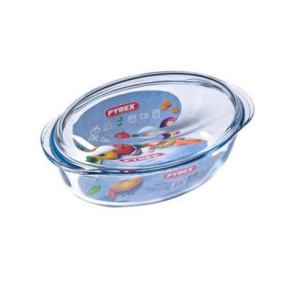 Pyrex Essentials Bol rectangulaire avec Couvercle 45 l