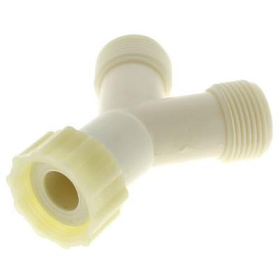 Raccord arrivee en y 20/27 3/4c00149454 pour Lave-linge Wpro