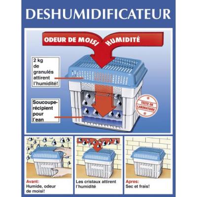 Wenko - Recharge pour d&eacute;shumidificateur 2 kg