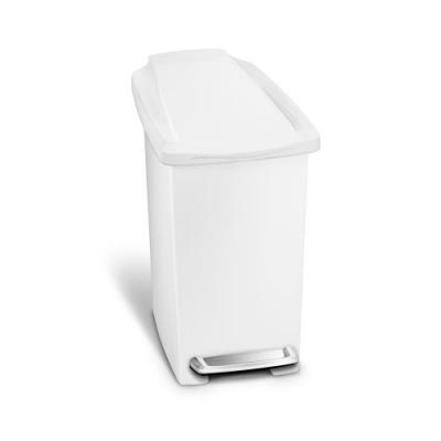 Poubelle &eacute;troite &agrave; p&eacute;dale simplehuman