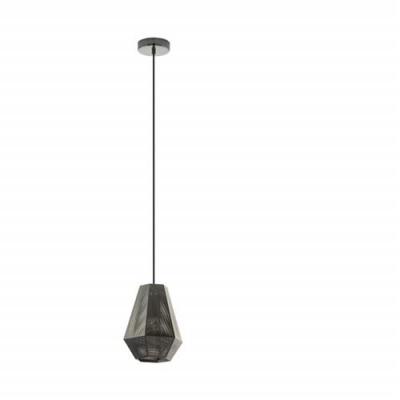 Chiavica dome suspension plafonnier nickel-nero