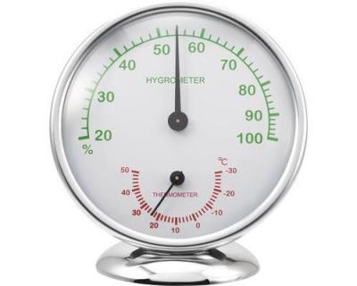 Thermo-hygrom&egrave;tre Renkforce 6510 Alu aluminium