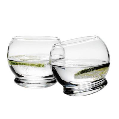 Normann Copenhagen Rocking Glass Jeu De 4 Pi&egrave;ces Transparent
