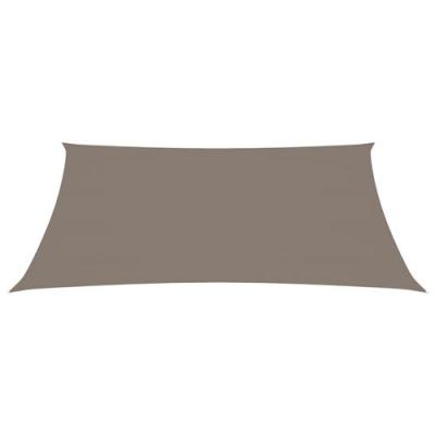 Voile de parasol Tissu Oxford rectangulaire 2x3,5 m Taupe Vidaxl Taupe
