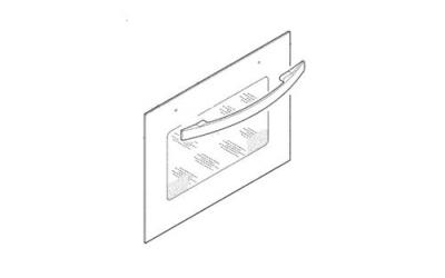Vitre Exterieure Blanche Pour Four Faure - 357829518