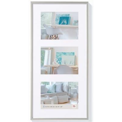 Walther Design Cadre photo New Lifestyle 3x15x20 cm Argent&eacute;