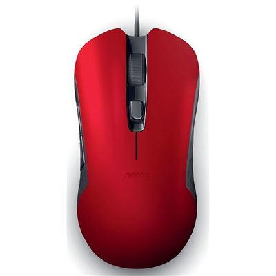 Nacon GM-110 - Souris - optique - 6 boutons - filaire - USB - rouge