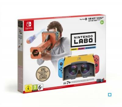 Nintendo Labo Kit Vr (Toy-Con 04) Ensemble De Base + Canon Switch