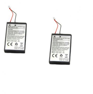 2 X Batterie pour manette PS4 Pro - PS4 Slim - 2000 mah - LIP1522 - Stra&szlig;e Game &reg; 