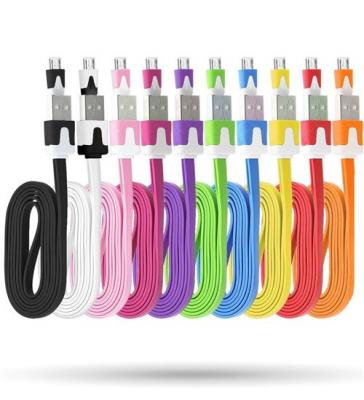 C&acirc;ble Chargeur Pour Manette Xbox One Usb / Micro Usb 1m Noodle Universel Connecteur - Vert