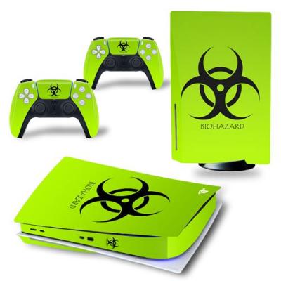 Sticker pour Sony&nbsp;Console&nbsp;PS5, Biohazard-96 