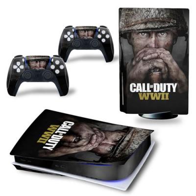 Sticker pour Sony&nbsp;Console&nbsp;PS5, Call of Duty WWII-154 