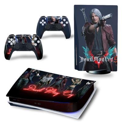 Sticker pour Sony&nbsp;Console&nbsp;PS5, Devil May Cry 5-1326 