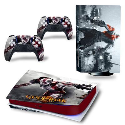 Sticker pour Sony&nbsp;Console&nbsp;PS5, God of War-1298 