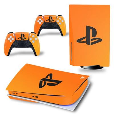 Sticker pour Sony&nbsp;Console&nbsp;PS5, Jaune-60 