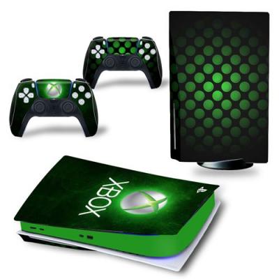 Sticker pour Sony&nbsp;Console&nbsp;PS5, Noir et vert-67 