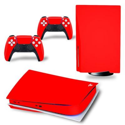 Sticker pour Sony&nbsp;Console&nbsp;PS5, Rouge-53 