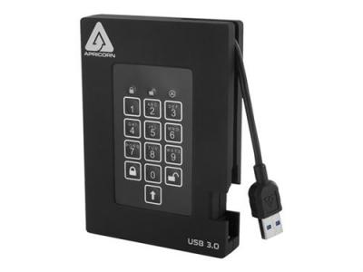 Apricorn Aegis Padlock Fortress 1tb Disque Dur Externe 1 To Noir