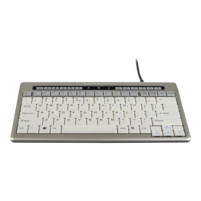 Bakker BakkerElkhuizen S-board 840 USB Allemand Gris