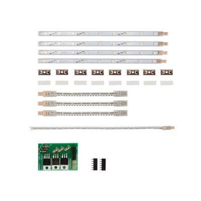 Barrette rigide &agrave; led rvb pour k8400 - imprimante 3d vertex velleman k8403 