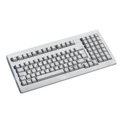 CHERRY G80-1800 - Clavier - PS/2, USB - Allemand - gris clair