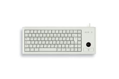 CHERRY Compact-Keyboard G84-4400 - Clavier - PS/2 - Europe - gris clair 