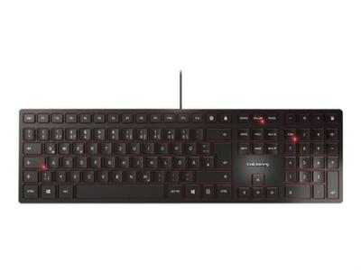 KC 6000 SLIM - Clavier - USB - Belge - commutateur : CHERRY SX - noir