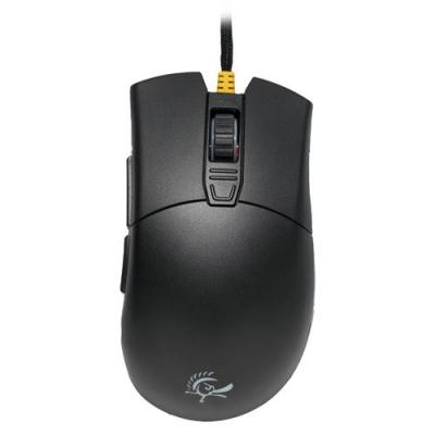 Ducky Secret M Retro Gaming Maus - Schwarz